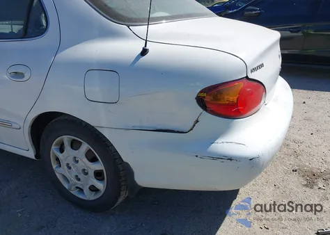2000 Hyundai Elantra Gls from USA, damaged, VIN KMHJF35F1YU969243